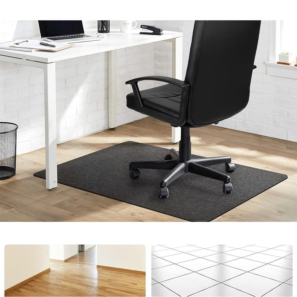 Protecție de podea pentru scaun, gri